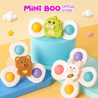 Combo 3 Con Quay Chong Chong Spinner Dán Tường Cho Bé Đồ Chơi Phát Triển Tư Duy & Kỹ Năng Vận Động Little Boo