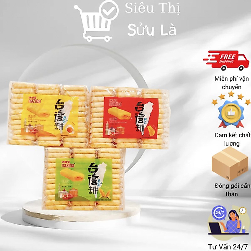 Bánh gạo Naziba Đài Loan, gói 320g