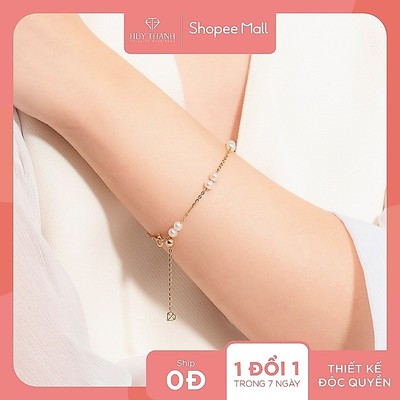 Lắc Tay Vàng Tây 14k LLF345 Huy Thanh Jewelry
