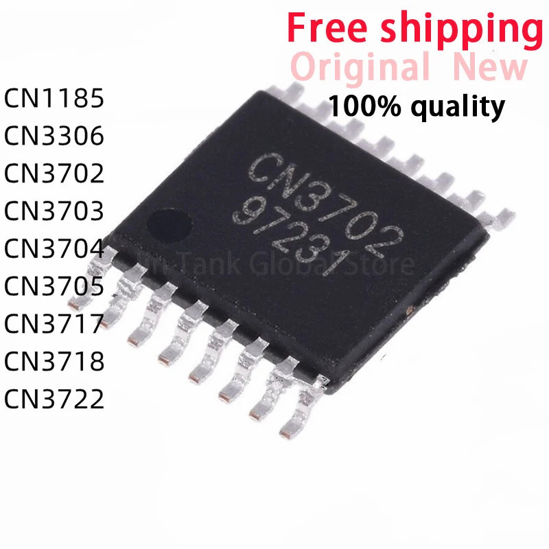 5 CÁI CN3702 CN3703 CN3704 CN3705 CN3717 CN3718 CN3722 CN1185 CN3306 sop-16 Chipset IC