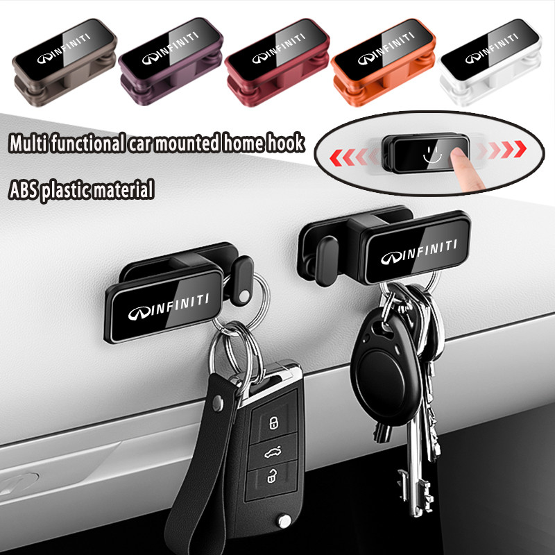 Móc Xe Infiniti Hàng Trước Đa Năng Móc Lưu Trữ Nội Thất Vô Hình Phụ Kiện, Dành Cho Infiniti Q50 Q60 