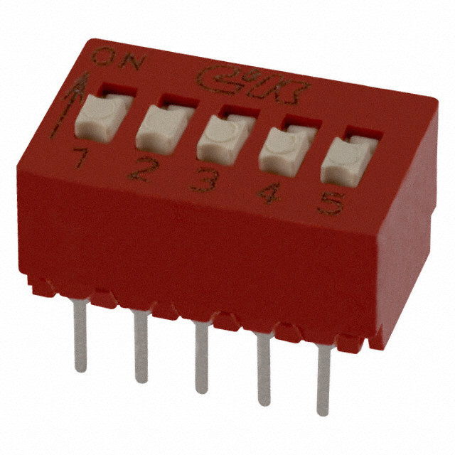 BD05 [SWITCH DIP TOP SLIDE 5POS 5V]