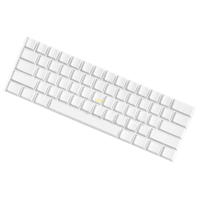 Btsg 61 Keycap Bộ Keycap Trắng Có Chiều Cao Ban Đầu Hoàn Hảo Cho Thiết Lập Gia Đình Hoặc Văn Phòng