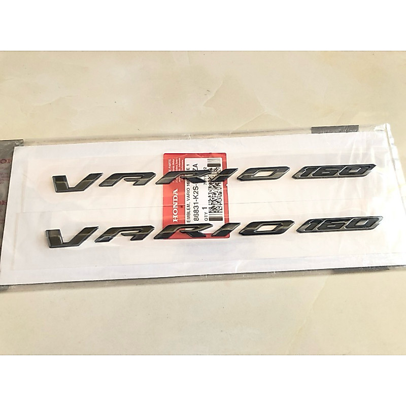 Tem chữ nổi VARIO 160 zin hãng