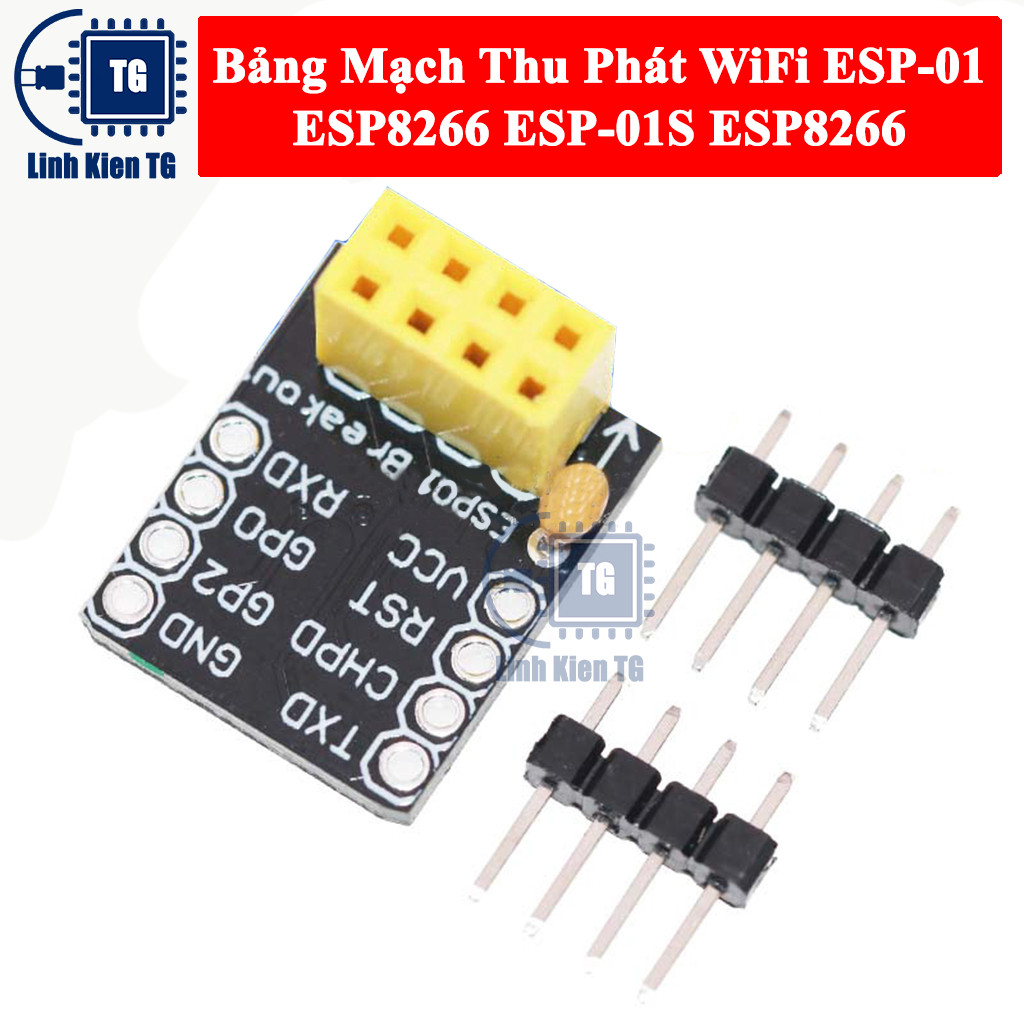 0228 Bảng Mạch Thu Phát WiFi ESP-01 ESP8266 ESP-01S ESP8266 Chuyên Dụng
