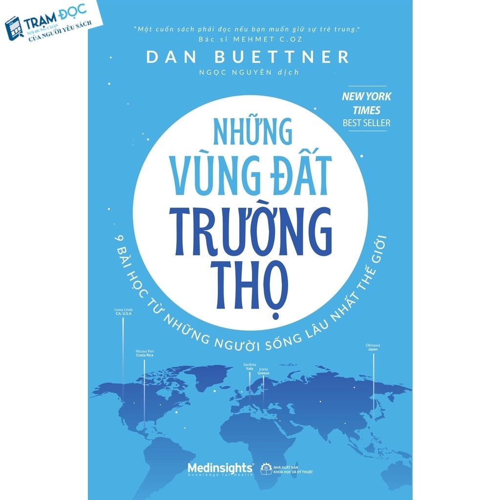Sách - Những Vùng Đất Trường Thọ