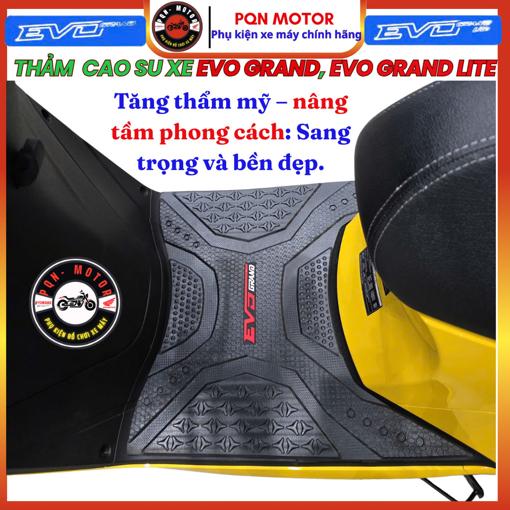Thảm Cao Su Đúc cho EVO GRAND & EVO GRAND LITE, VentoS, Vento NEO, Feliz NEO, Evo NEO, Motio, Klara