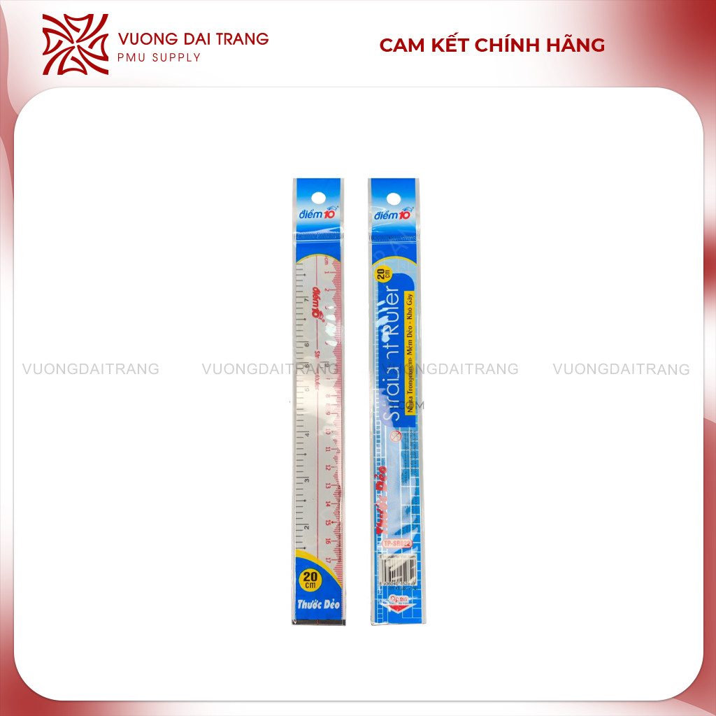 Thước Dẻo 20cm Thiên Long - Dcpx Vương Đài Trang Chính Hãng