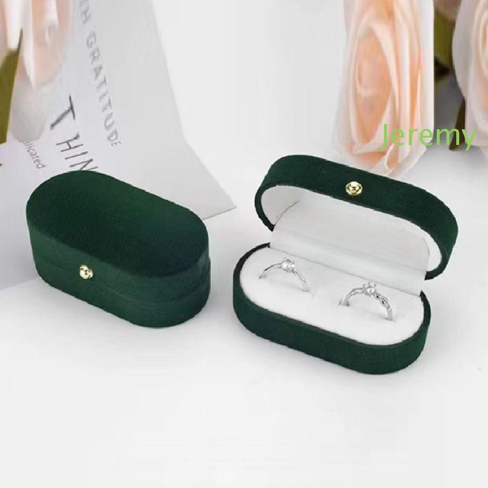 Hộp nhẫn đeo tay JEREMY1, Nhẫn đính hôn Hộp đựng nhẫn cưới Mini, Hộp đựng nhẫn cưới sáng tạo chống b
