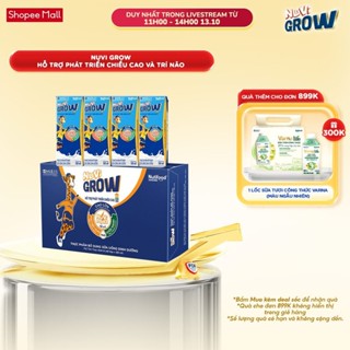 Sữa Bột Pha Sẵn Nuvi Grow phát triển chiều cao hộp 180ml
