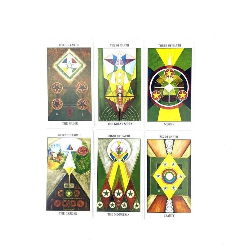 11,5 * 6,5cm Spirit Tarot Bảng tiếng Anh Trò chơi bài Tarot of the Spirit Tarot of the Spirit Laser 