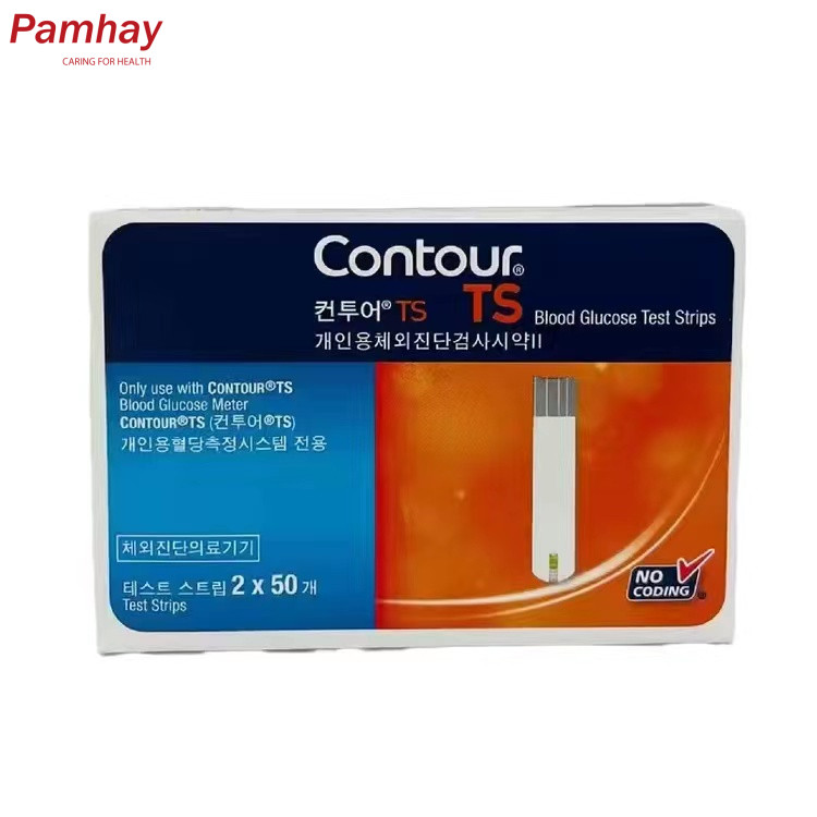 Contour TS Blood Glucose TEST STRIPS 50 / 100 Dải (Hạn sử dụng: Mới nhất)