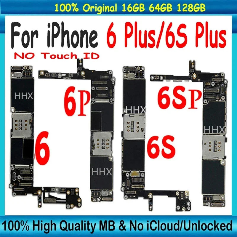 Chính Hãng 100% MainBoard Cho 6S Plus / 6 Plus / 6 / 6S Bo Mạch Chủ Mở Khóa 32GB 64GB 128GB Bảng Log