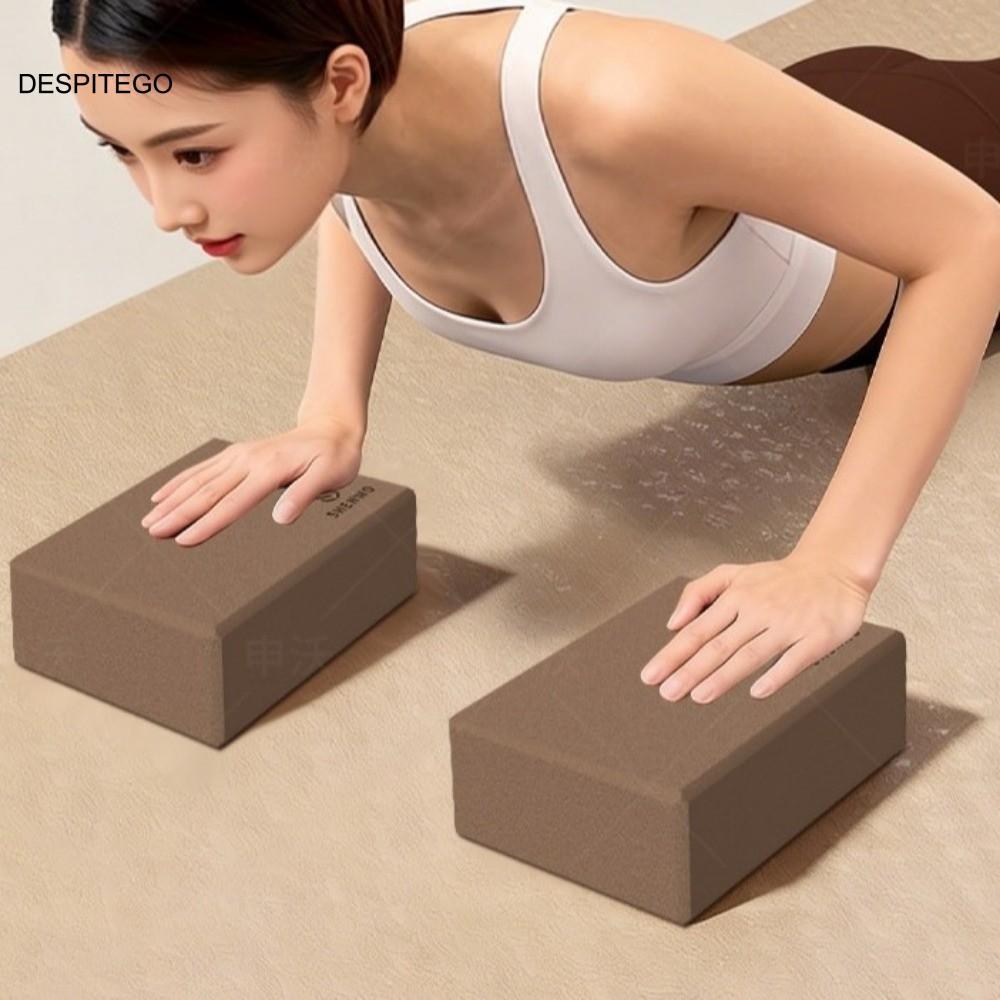 Gạch tập yoga DESPITEGO, Dụng cụ kéo dài bọt Khối tập thể dục EVA, Dụng cụ tập thể dục Tập thể dục T