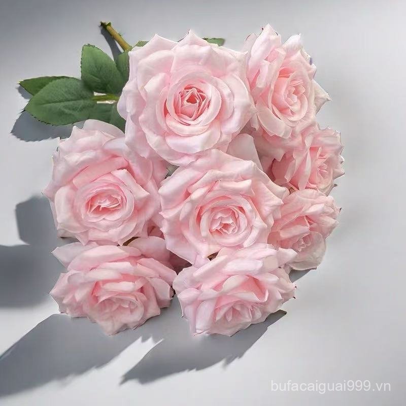9 Hoa Hồng Kim Cương Hoa Nhân Tạo Đạo Cụ Chụp Ảnh Nhà Trang Trí Đồ Trang Trí Đám Cưới Cảnh Quan Tran
