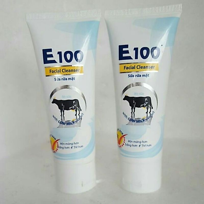 Sữa rửa mặt E100 con bò 50gr (hàng công ty)