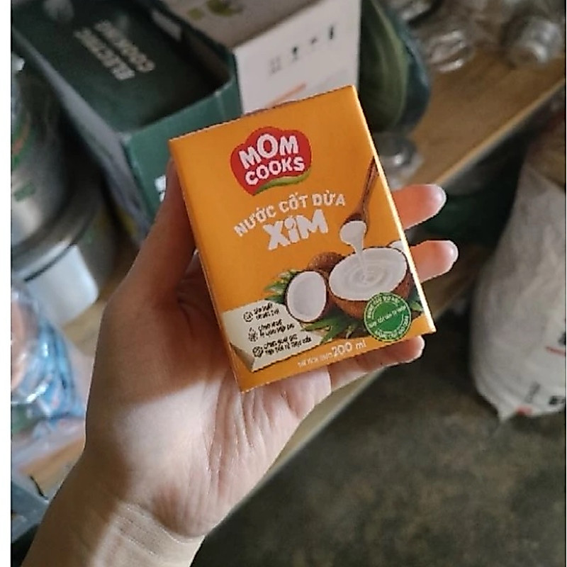 Nước cốt dừa coco xim hộp 200ml
