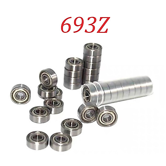 Vòng bi thép 693Z – Bi mini 3x8x4mm, dùng cho motor nhỏ, quạt, mô hình