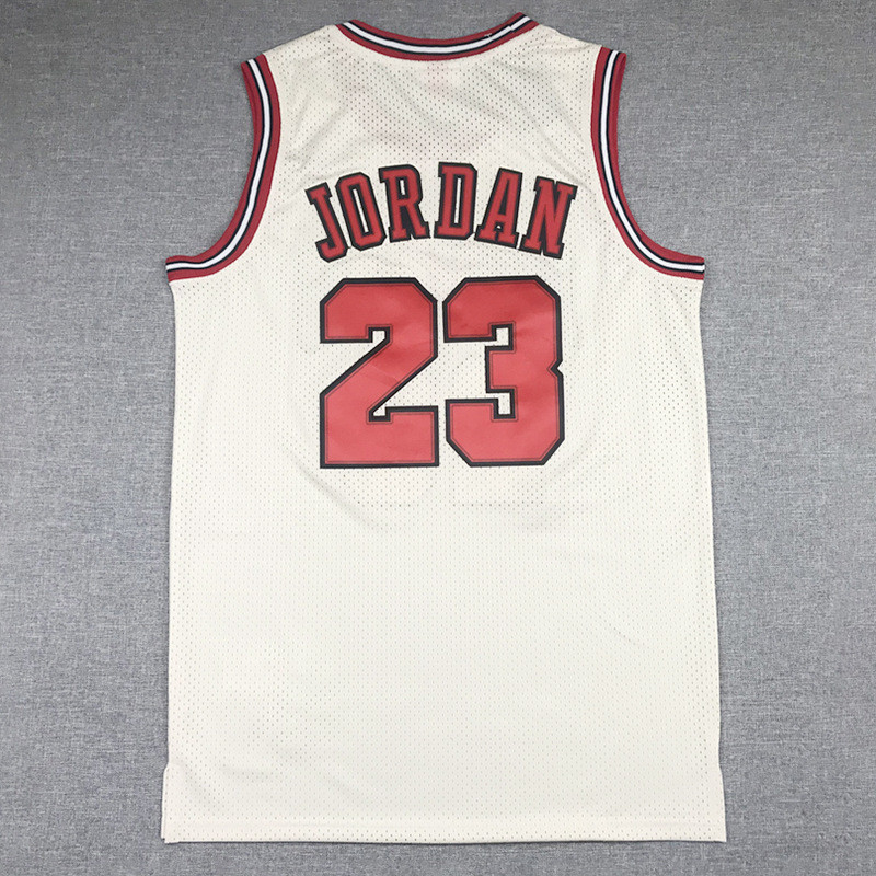 Bulls 23 Golden Jordan Chicago Bulls Số. 23 Job Gangster Rodman Pippen Jersey North Carolina Lanqime