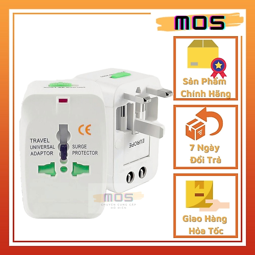 Ổ Cắm Du Lịch Đa Năng Điện Quang TA1 Mos Shop