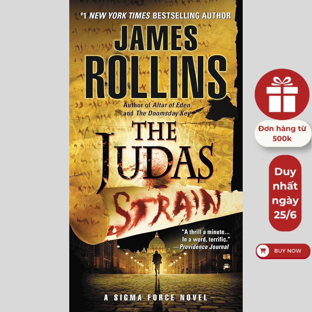 Sách - Tiểu thuyết trinh thám - The Judas Strain
