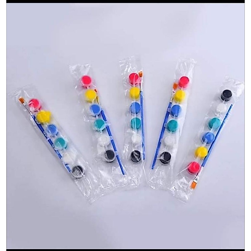 combo 100 dây màu 6+1 cọ