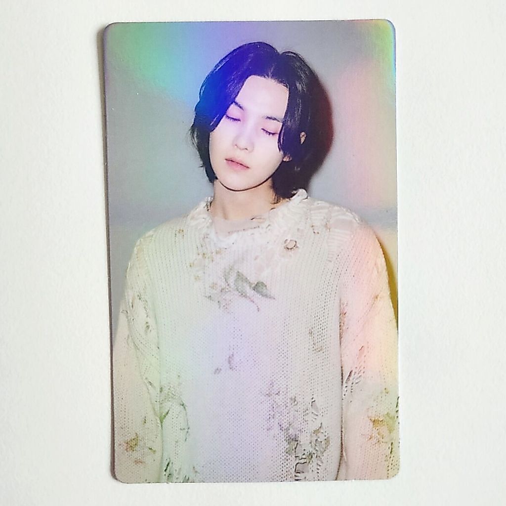 Bts D-DAY SUGA ALBUM Weverse Shop Đặt hàng trước Quà tặng đặc biệt Thẻ ảnh