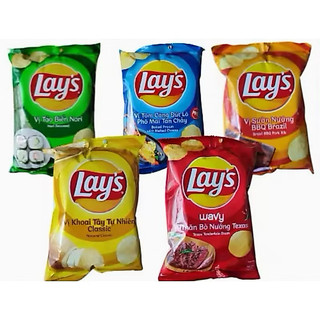 Bim Bim Khoai Tây Lay's các vị 30gr - Date luôn mới