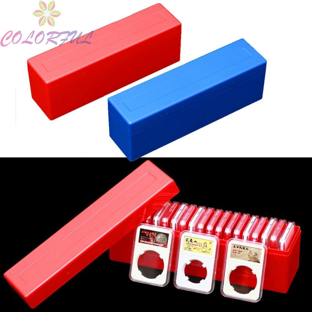 Storage Box Collection Holder 265*92*70mm Capacity Display Securely 20 Coin
