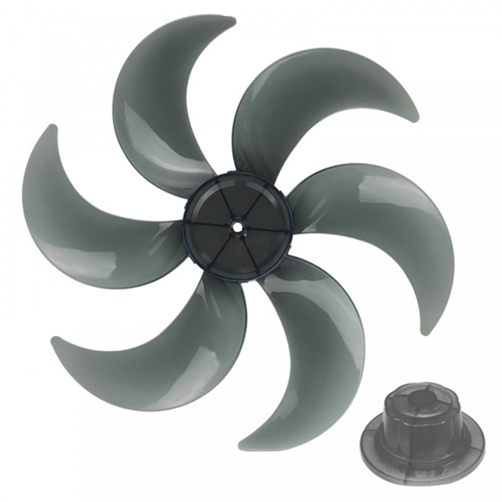 [DOLLDOLL-VN]Fan Blade Table Fan Universal 6-blade Grey Household Replacement Parts