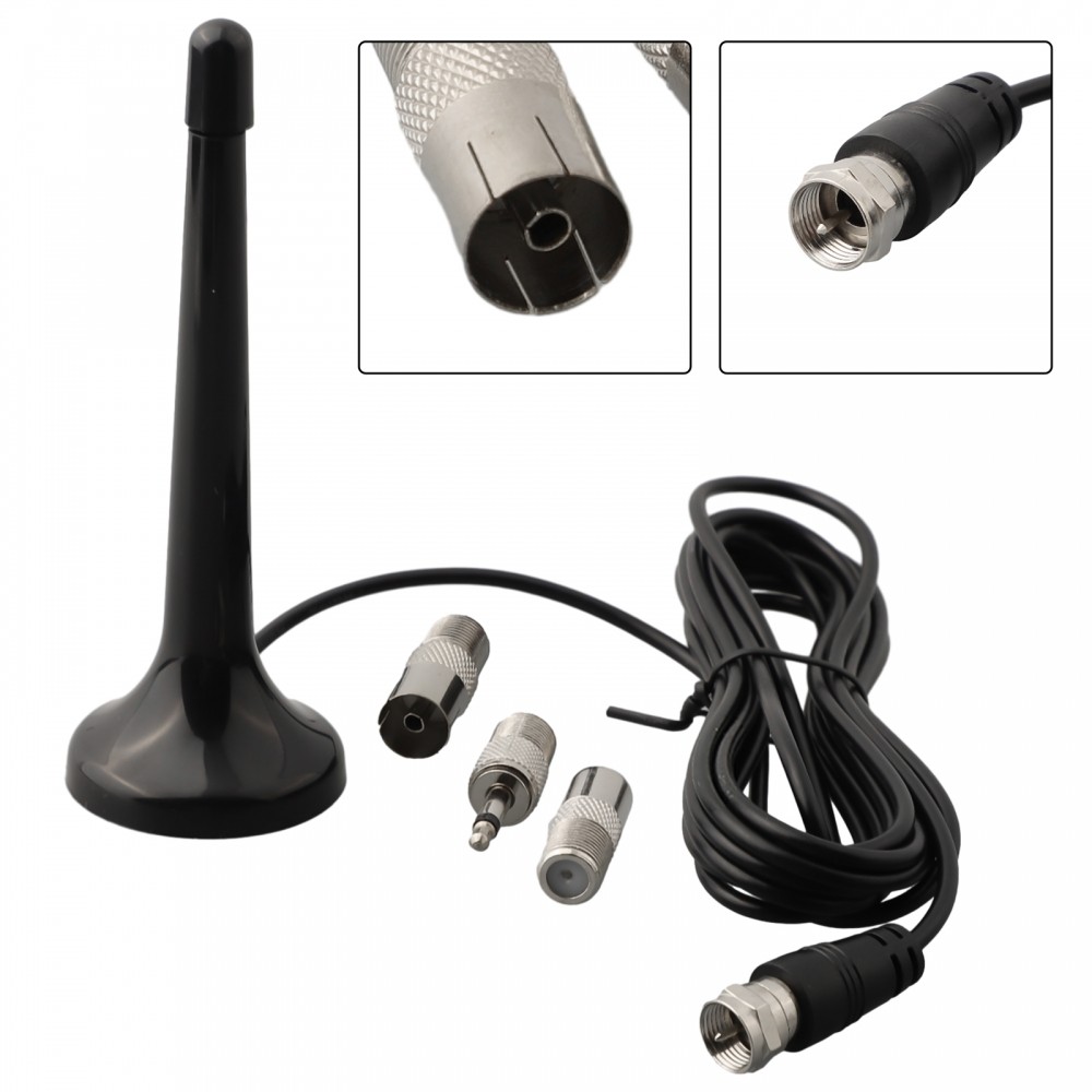 [DOLLDOLL-VN]Premium Quality 3meters FM Radio Antenna with Magnetic Base Noise free Reception