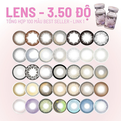[3.50 độ] Tổng hợp lens mắt cận 3.5 độ bán chạy nhất, hsd 6 tháng - thương hiệu LUNA EYES