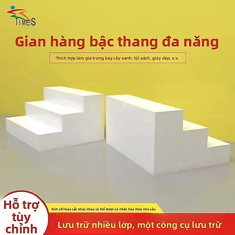 Tủ đựng đồ bậc thang, kệ lưu trữ, tủ quà tặng hoa, kệ giày bậc thang, tủ trưng bày mỹ phẩm
