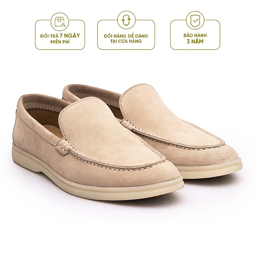 LADY CLOUD WALK LOAFER - Giày Loafer Nữ cao cấp, da bò thật cùng bộ đế nhẹ - BE CLASSY - PF011