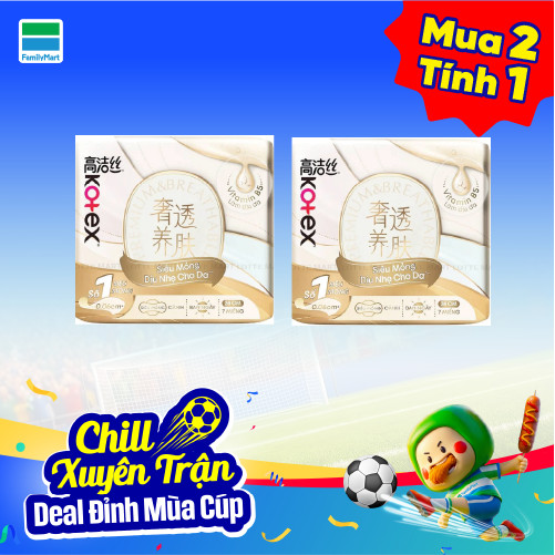 Mua 1 Tặng 1 Kotex BVS Cicada SMC 24cm 7x24