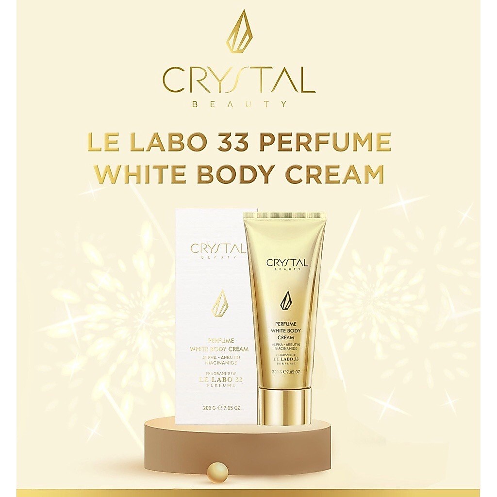 Dưỡng Thể Body Perfume White Body Cream Crystal Hương Nước Hoa Le Labo 33