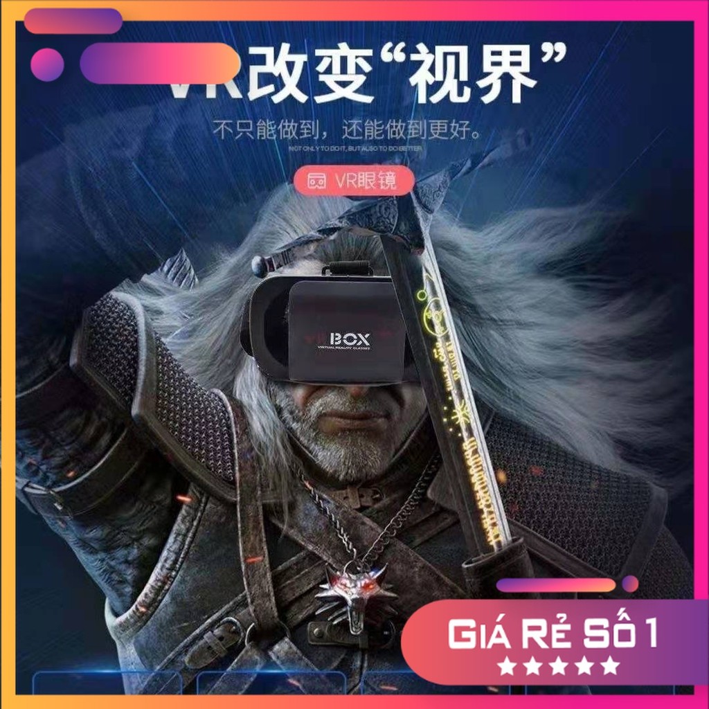 [BOXMINI] Vr BOX thế hệ thứ hai gắn đầu vr kính điện thoại di động rạp chiếu phim 3D vr (phutuan91)