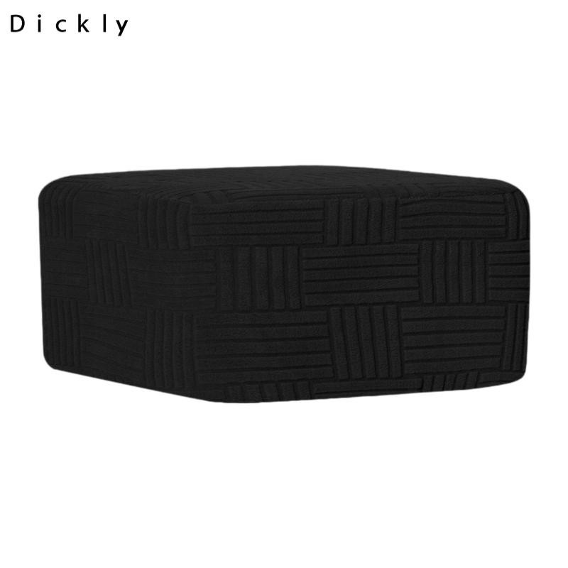 Ottoman Cover Foot Rest Slipcover Thời Trang Mềm Mại Nhẹ Ottoman Slipcover Footstool Bảo Vệ Cho Phòn