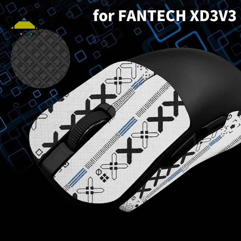 Mingxuan2 Chống Trượt Chuột Grip Tape Skate Sticker Cho FANTECH XD3V3 Chuột Chơi Game Game Game Thủ 