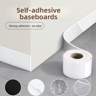  Se7ven 5m pvc Đế Phòng Khách Phòng Ngủ Ván Chân Đế Chống Thấm Nước Miếng Dán Bảo Vệ Cạnh Siêu Dày Góc Dán Tường Dây Eo Ván Chân Đế Tự Dính 