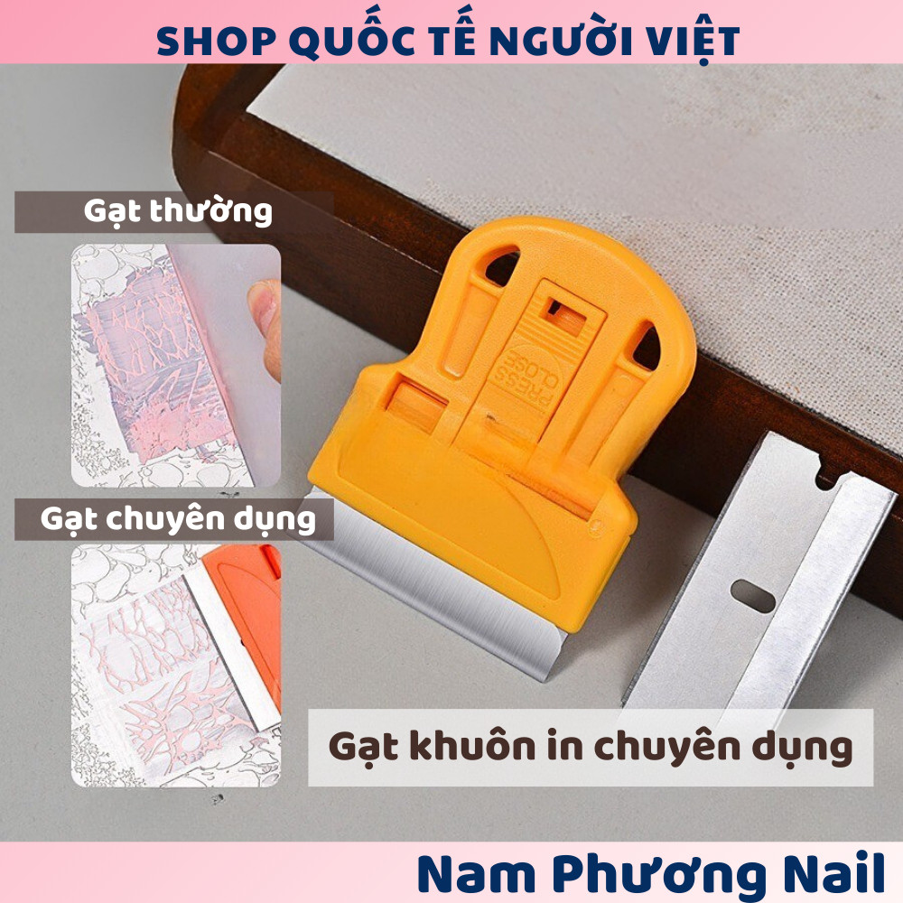 Gạt khuôn kim loại tiện dụng - dụng cụ làm móng 🌸 Nam Phương Nail 🌸