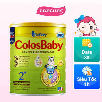 Sữa Colosbaby Bio Gold 2+ 800g (từ 2 tuổi)
