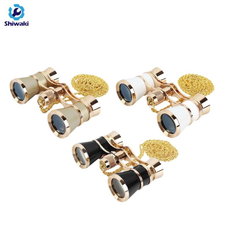 Ống nhòm rạp hát, Kính Opera Kính viễn vọng nhỏ có tay cầm có thể gập lại, Ống nhòm Mini cổ điển