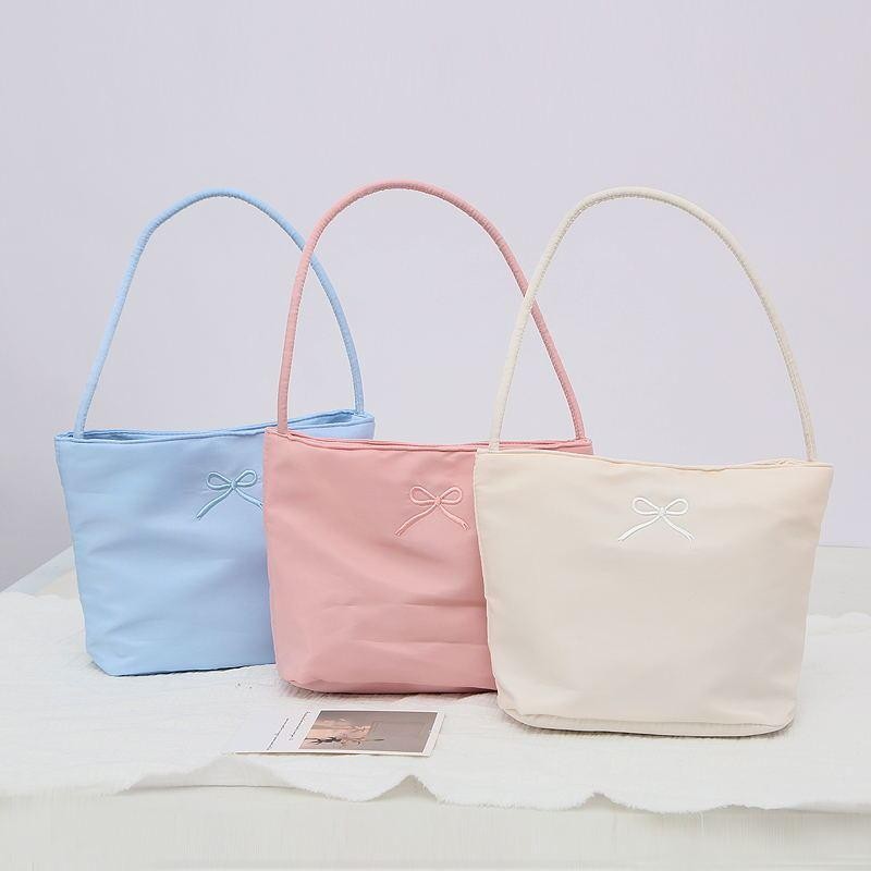 Ou Ruofeng 2025 Mới Túi Tote Nữ Nhỏ Crowdsourced Túi Nơ Túi Xách Nữgt333.my20250912014239