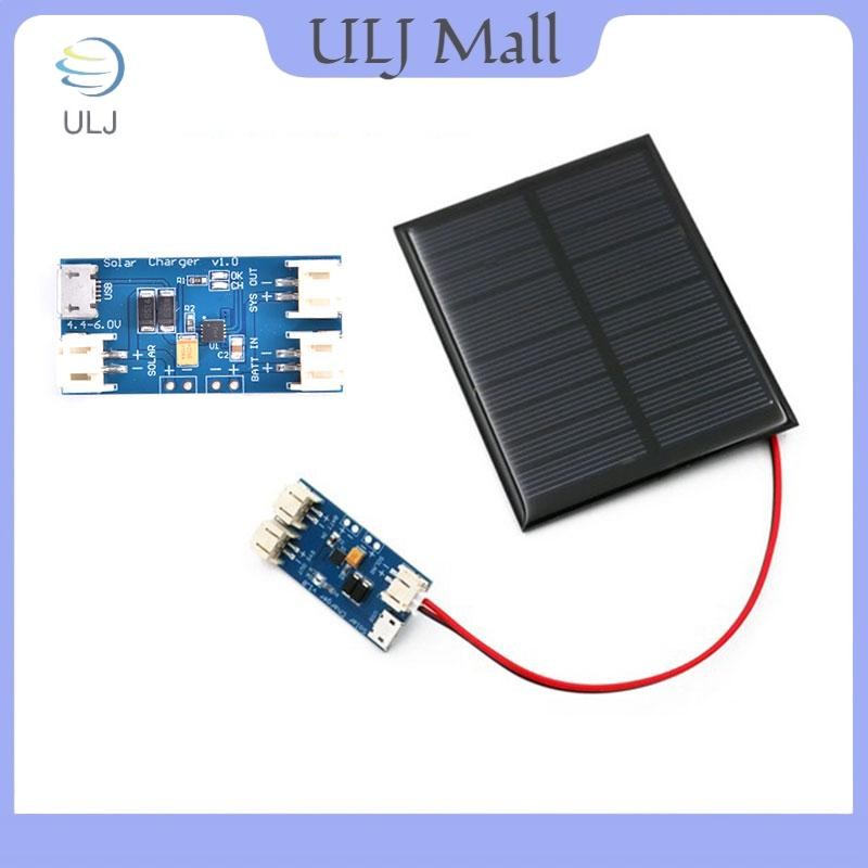 Bảng sạc USB Lipo năng lượng mặt trời Mini ULJ CN3065 Mô-đun 500mADC4.4-6V.
