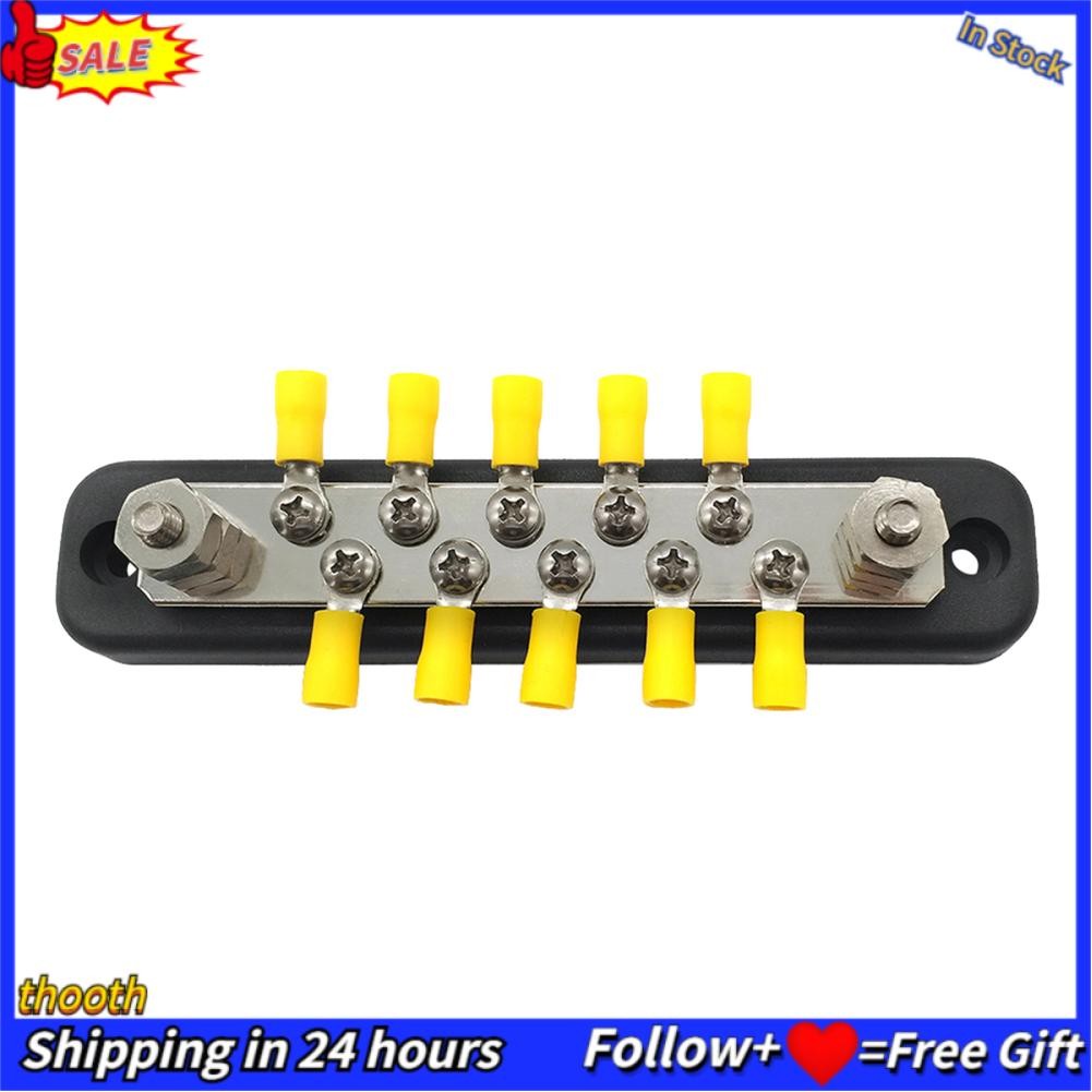 Thooth Bộ dụng cụ phân phối mặt đất đầu cuối của Thooth 10 Buss Buss Bar DC 150A AC 130A