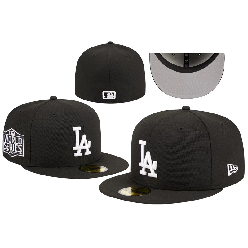 Hợp Thời Trang Full Cap Los Angeles Dodgers Được Trang Bị Mũ MLB 59FIFTY Full Đóng Được Mũ unisex Ca