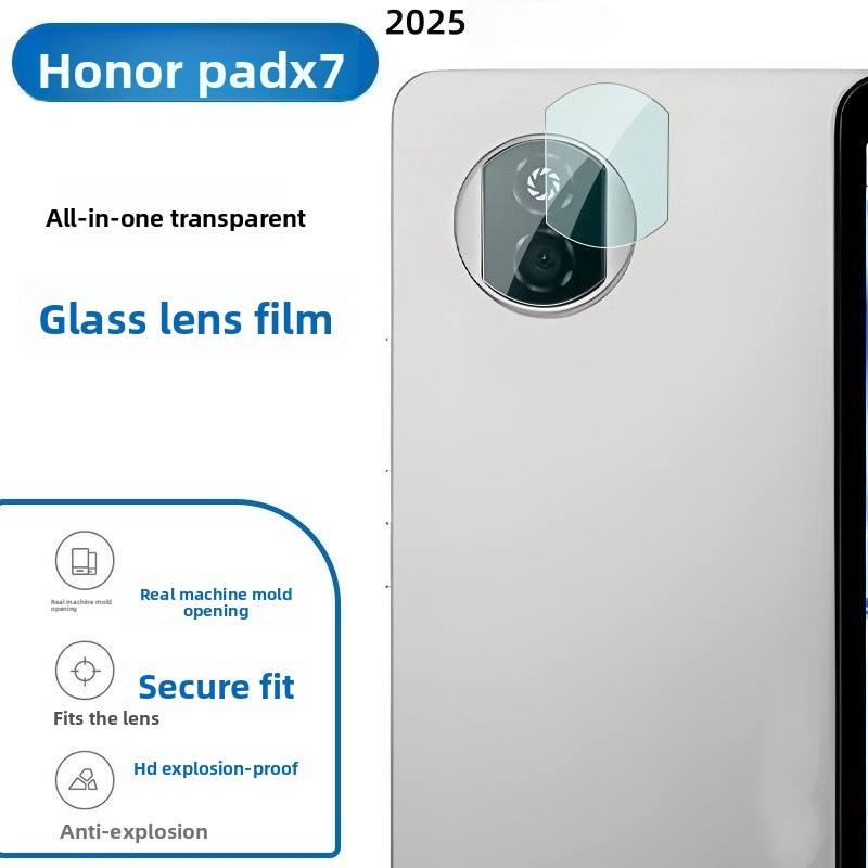 Dành Cho Honor Pad X7 8.7 inch 2025 Ống Kính Phẳng Phim Cạnh Kính Cường Lực Phim Glory Flat