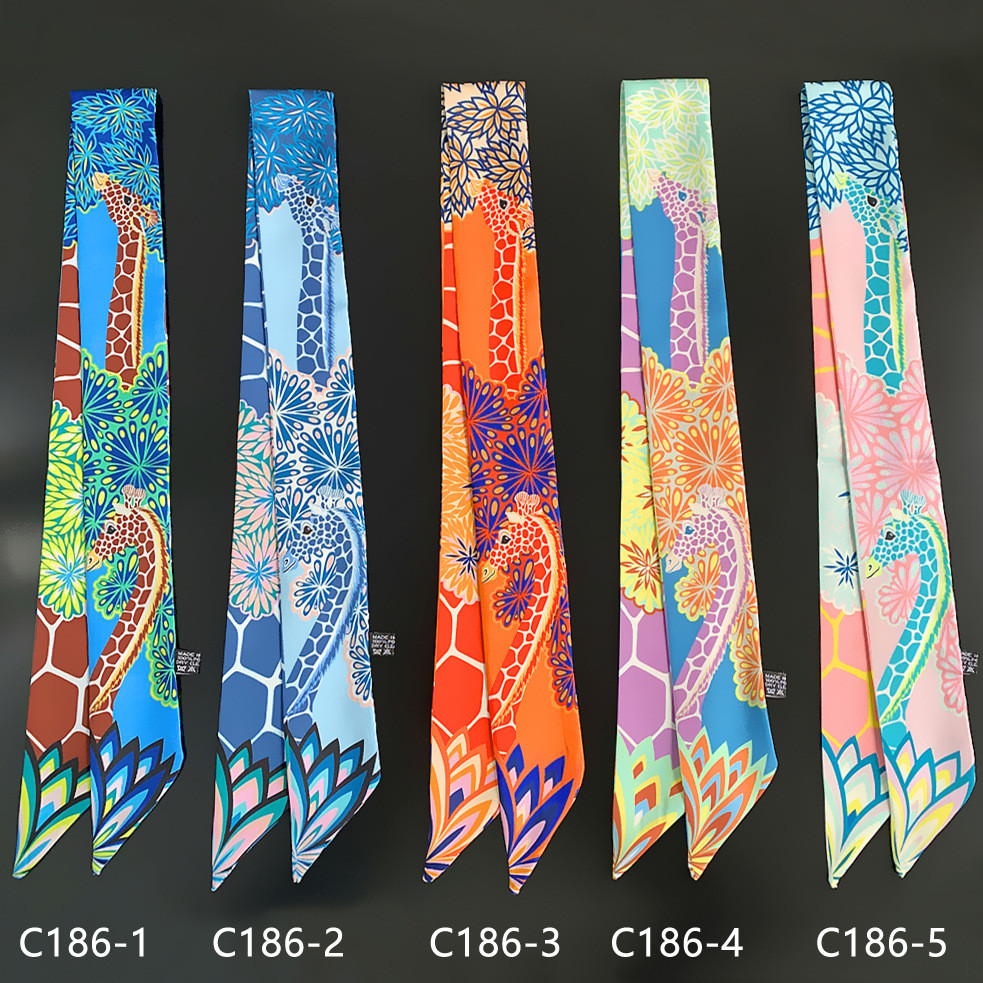 Thời Trang Bán Nữ Ruy Băng Khăn Pháp Phù Hợp Với Cổ Điển Hươu Cao Cổ Nữ Ruy Băng Khăn Lụa Nhỏ Khăn B