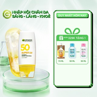 Kem chống nắng Garnier phổ rộng bảo vệ mạnh mẽ dễ chịu trên da SPF 50+ | PA++++ 30ML